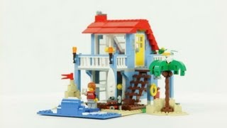 LEGO Creator  Seaside House 7346 レゴ  Muffin Songs Toy Review [upl. by Panta]