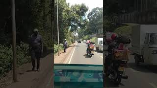 matatu Ride accross Gigirimuthaiga to parklands Nairobi 🇰🇪 [upl. by Aiuoqes]