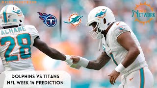 Miami Dolphins vs Tennessee Titans Prediction  NFL Week 14  Monday Night Football [upl. by Ben]