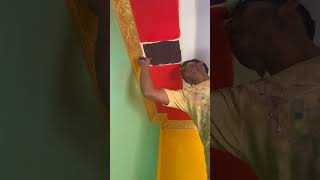 Maskin tep diye design video 🏡🏠🖌️ art reels vairal painting [upl. by Rogerio194]