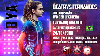 Beatrys BYA Fernandes ⚽ Winger  Forward  Extrema  Atacante ⚽ Highlights 2024 [upl. by Magdala189]