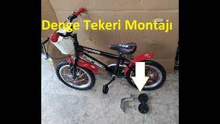 Çocuk Bisikleti Denge Tekeri Montajı [upl. by Tnarud]