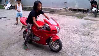 Atche and her Astig Mini big bike [upl. by Sungam]