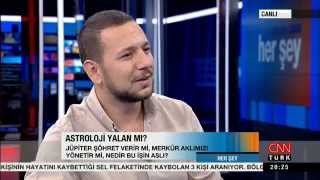 Tevfik Uyar Astrolojinin Bilimle İmtihanı CNNTurk [upl. by Eanar]