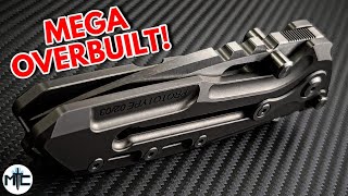 THE MOST OVERBUILT FOLDING KNIFE IN THE WORLD  UNBOXING THE REATE T1000 [upl. by Buerger]