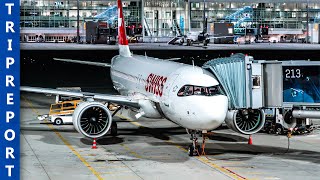 SWISS AIRBUS A320neo FLIGHT REVIEW  Zurich to Munich in Economy Class [upl. by At381]