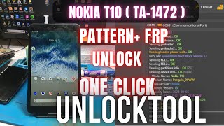 Nokia T10 TA1472 Tablet pattern or number Lock UnlockFRP Lock by Unlock Tool [upl. by Malynda]