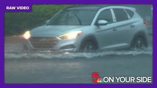 Raw video Flooding in Broward County Florida [upl. by Januisz]