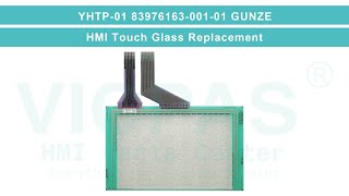 YHTP01 8397616300101 GUNZE MMI Touch Screen Panel Replacement [upl. by Eiten831]