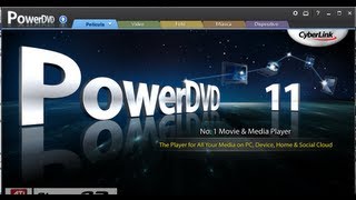 CyberLink Power DVD 11 Ultra  Full  Español  32amp64 Bits [upl. by Relyat]