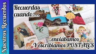 💌RECUERDOS DE 1970 POSTALES ANTIGUAS DE FELICITACION Y EXCURSIONES 1960 1970 [upl. by Oconnor]