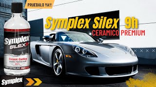 Tratamiento Ceramico de pintura vehiculos Symplex Silex Ceramic Sio2 Coating 9H [upl. by Idnahk]