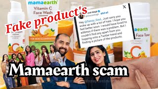 Mamaearth controversy Fake products debate Gazal Alagh reply to user [upl. by Albright]