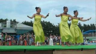 Hawaiian Hula Girls quotpuamanaquot COVER 湘南辻堂海浜公園イベント [upl. by Sidnac529]