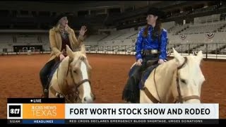 Fort Worth Stock Show and Rodeo kicks off with pivot setting [upl. by Aneret]