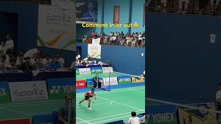 Whose decision was correct🏸CM TROPHY INTERNATIONAL 🔥badminton 1millionviews 1000subscriber [upl. by Anerehs]