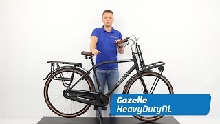 Gazelle HeavyDutyNL Review  Transportfiets [upl. by Notsrik]