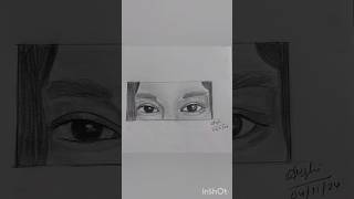 Eyes sketch shorts eyes eyessketch sketch artist art arshi love music viralvideo natural [upl. by Cynde]