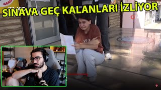 Videoyun Üniversite Sınavına Geç Kalanları İzliyor ve Geç Kalmayı Eleştiriyor [upl. by Adnalram]