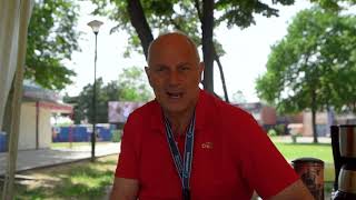 2022 World Rowing Cup I Belgrade Serbia  Sir Steve Redgraves impressions of the Chinese Team [upl. by Jacenta]