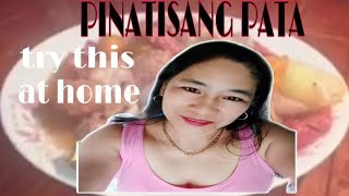 Pinatisang PaTa07Real Pinoy Recipe [upl. by Gean]