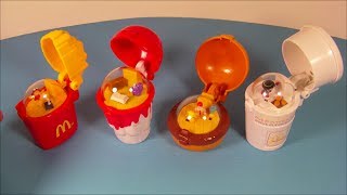 2012 STAR WARS EPISODE 1 3D SET OF 8 SPINNER TOYS McDONALDS HAPPY MEAL FULL COLLECTION VIDEO REVIEW [upl. by Liddie544]