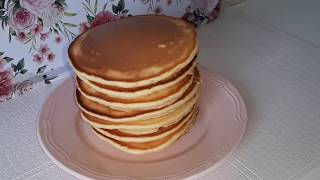 Najbolji recept za američke palačinke Mekani i vazdušasti svaki put  Fluffy American pancakes [upl. by Ahsik]