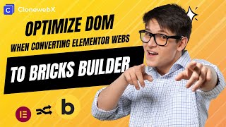 Optimize DOM when converting any Elementor website to Bricks Builder Wordpress [upl. by Jaquith798]