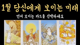 타로 1월 너무 정확해서 소름 돋을 이야기 진심으로 기원합니다🙏🏻 [upl. by Aislehc]