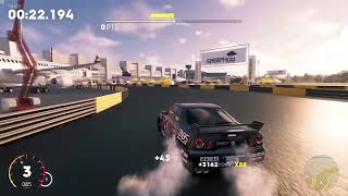 The Crew 2  Airport Terminal D Drift 346k Points Full Combo Logitech G29 Manual wclutch [upl. by Assereht]