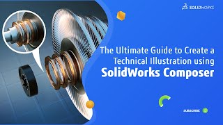 The Ultimate Guide to Create a Technical Illustration using SolidWorks Composer 🛠️💻 [upl. by Shanly767]