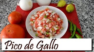 Pico de Gallo Las Recetas del Hortelano [upl. by Kurr27]