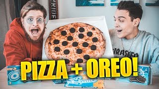 COSA SUCCEDE SE ORDINI UNA PIZZA A DOMICILIO CON GLI OREO feat Awed [upl. by Rowell]