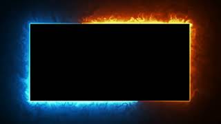 Glowing frame black screen  Neon light border  Frame template video background [upl. by Hachmann]