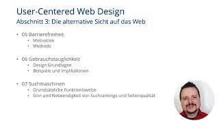 Modulvorstellung UserCentered Web Design WS20242025 [upl. by Elke]