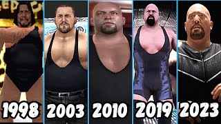 Evolution of Big Show Entrance 19982023  WWE X AEW Games [upl. by Aicemed]