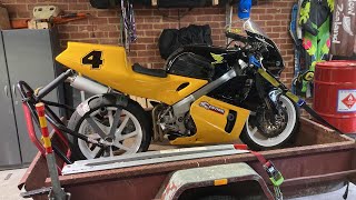 Murray on the VFR400 at Broadford  Insta360 AcePro  Hartwell seniors meeting 2024 [upl. by Suzann424]