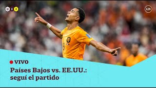 PAÍSES BAJOS VS ESTADOS UNIDOS EN VIVO el partido en el MUNDIAL QATAR 2022 [upl. by Deirdre348]