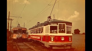 Trolley Rides on the Parkersburg WV  Marietta OH Line [upl. by Crompton]