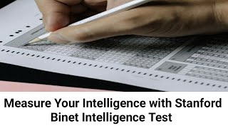 Stanford Binet Intelligence Test SBI  English [upl. by Iveson95]