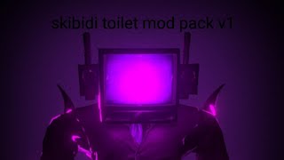 skibidi toilet mod pack v1 link in the desc melon playground  melon sandbox [upl. by Bengt]