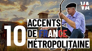 10 accents de FRANCE métropolitaine partie 1 [upl. by Adamok]