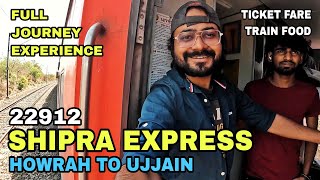 22912 Shipra Express  Howrah to Ujjain Shipra Express  Shipra Express Journey [upl. by Aneerehs478]