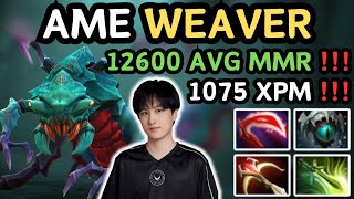 🔥 AME WEAVER Hard Carry Highlights 1075 XPM 🔥 737d Weaver  Dota 2 [upl. by Vipul]