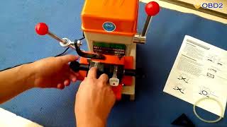 368A Key Cutting Machine Operation GuideUOBD2 [upl. by Rayner]