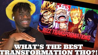 THE COLDEST TRANSFORMATIONS IN ANIME  Synsei  REACTION synsei anime reaction makavelitv [upl. by Wolsniw719]