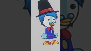 Scrooge McPiplups updated design Lil Peepz  GoAnimate and Flashthemes 1122024 youtubeshorts [upl. by Kikelia]