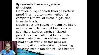 Food Preservation  VHNSNCollege Autonomous [upl. by Steinway]