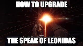 Assassins Creed Odyssey  How to upgrade the Spear of Leonidas [upl. by Phene]