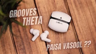 Grooves Theta TWS Gaming Earbuds Unboxing amp Review  Best Gaming Earbuds Under 1500 [upl. by Ehsrop]